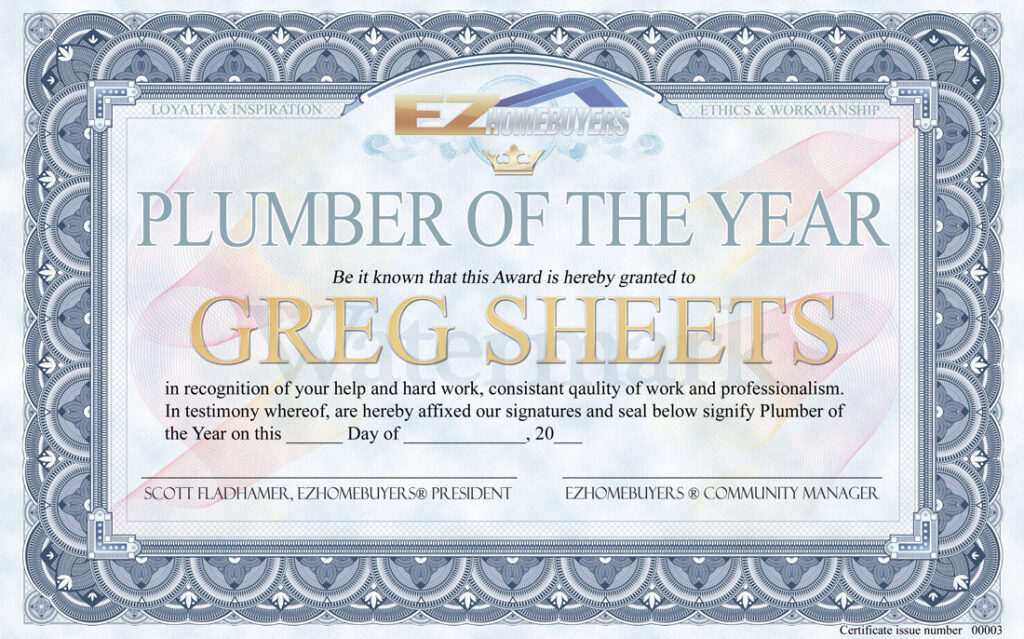 Sales and Support Team Contractor of the Year Award Winner